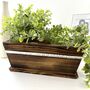 Personalised Wooden Pot Planter, thumbnail 4 of 12