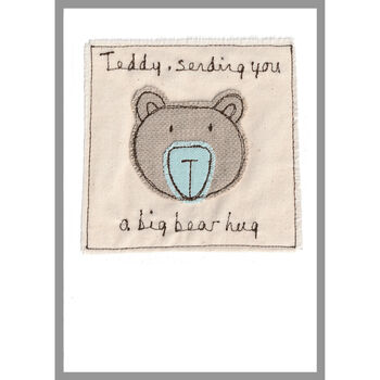 Personalised Bear 1st Or Any Birthday Card For Boy, 8 of 12