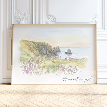 Personalised Landscape And Gardens Illustration From Your Photo, 2 of 10