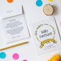 ‘Hello Sunshine’ Personalised Sunflower Seed Packet, thumbnail 3 of 5