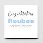 Congratulations On Your Graduation Greeting Card, thumbnail 2 of 2