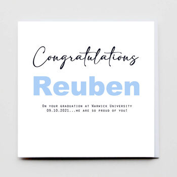 Congratulations On Your Graduation Greeting Card, 2 of 2