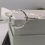 Breathe Sterling Silver Bangle, thumbnail 5 of 10