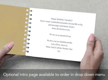 Rose Gold 65th Birthday Book, 3 of 8