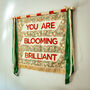 You Are Blooming Brilliant Banner Art, thumbnail 2 of 6