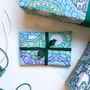 Elk And Swan Forest Gift Wrap, thumbnail 5 of 8