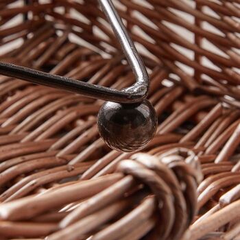 Woven Wicker Weighted Napkin Holder, 5 of 5