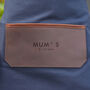 Personalised Canvas And Leather Kitchen Apron, thumbnail 3 of 11