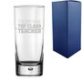 Personalised Top Class Highball Glass For Teacher, thumbnail 1 of 2