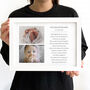 Handmade Use Your Own Photos And Words Personalised Print, thumbnail 3 of 8