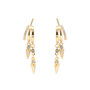 Sienna Earring Gold Plated, thumbnail 3 of 5