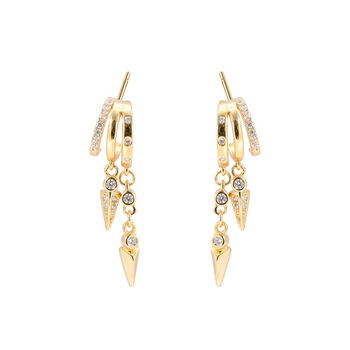 Sienna Earring Gold Plated, 3 of 5