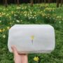 Personalised Embroidered Birth Flower Make Up Bag, thumbnail 5 of 6