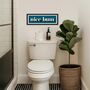 Nice Bum Framed Typography Print, thumbnail 3 of 12