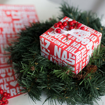 Multi Language Christmas Gift Wrap Or Set, 2 of 5