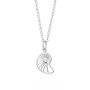 Sterling Silver Shell Necklace, thumbnail 11 of 11
