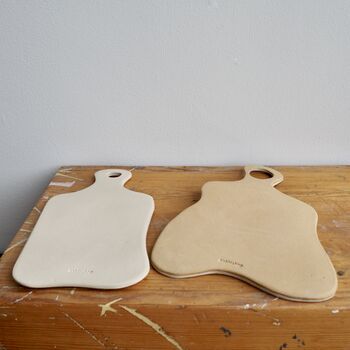 Handmade Personalised Ceramic Cheeseboard Platter, 10 of 10