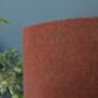 William Morris Strawberry Thief Red Tweed Lampshades, thumbnail 5 of 10