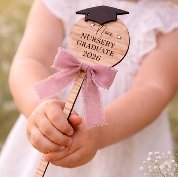 Personalised 2026 Nursery Graduation Keepsake Wand, 6 of 7