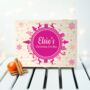 Personalised Christmas Eve Box With Snowflake Wreath, thumbnail 6 of 12