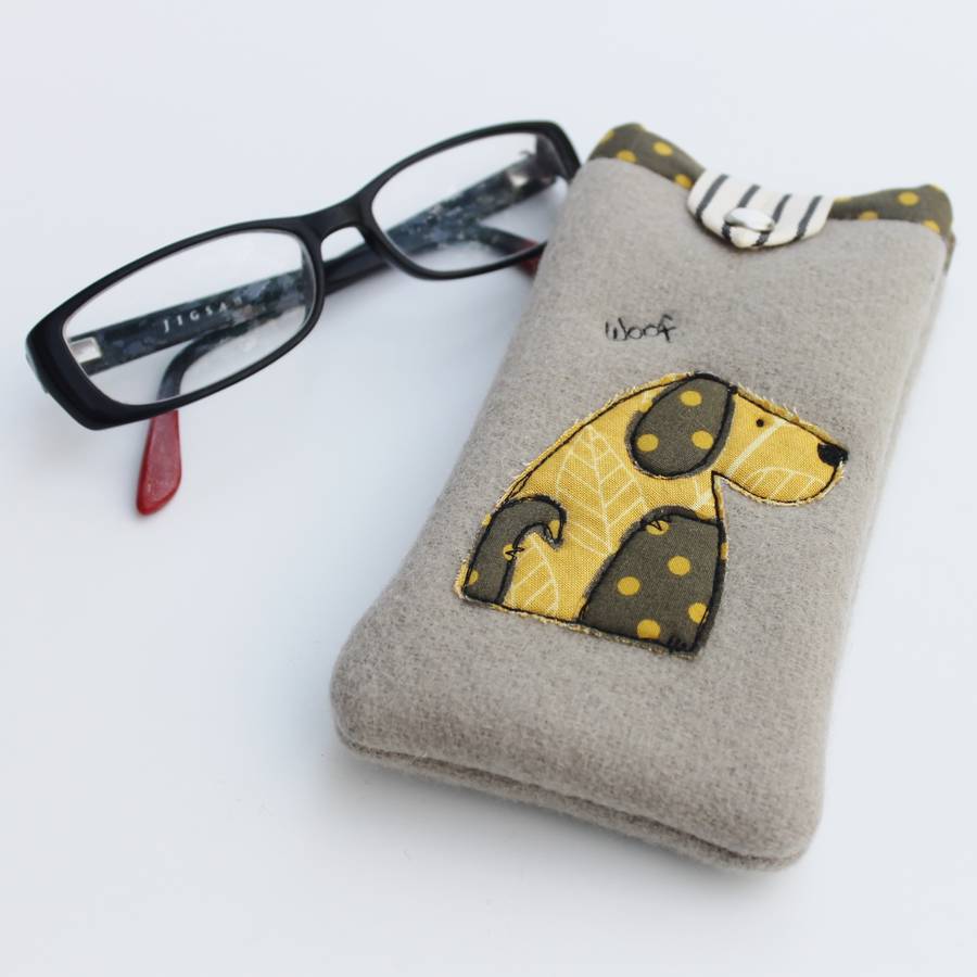 dog glasses case by honeypips