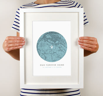 Your Home Personalised Map Print, 4 of 12