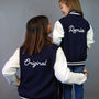 Mum And Child Personalised Varsity Jacket Set, thumbnail 1 of 8
