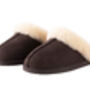 Jessica Sheepskin Slipper In Silver Or Cognac From Shepherd Of Sweden, thumbnail 8 of 9