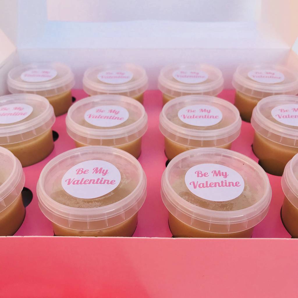 Valentine s Day Edible Cookie Dough Gift Box By Cookie Doe London 