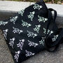 Canvas Abstract Cat Tote Bag For Friends, thumbnail 6 of 7
