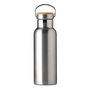 Recycled Stainless Steel 500ml Bamboo Lid Water Bottle, thumbnail 11 of 12
