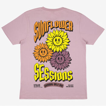 Sunflower Sessions Men’s Festival T Shirt, 3 of 4