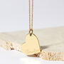 Personalised Name Silver Plated Heart Necklace, thumbnail 12 of 12