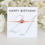 21st Birthday Gift For Her – Swarovski Birthstone Bracelet, thumbnail 1 of 7