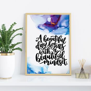 Inspirational Mindset Quote Print, 3 of 8