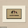 Personalised Greyhound Print For One Or Two Dogs, thumbnail 11 of 12