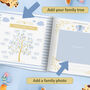 Personalised Baby Record Book, thumbnail 9 of 12