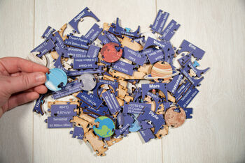 Planets Of Our Solar System Wooden Jigsaw Puzzle, 5 of 7