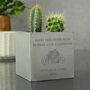 Personalised New Home Concrete Plant Pot, thumbnail 4 of 8