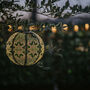 Deep Blue Solar Outdoor Globe Lantern, thumbnail 2 of 12
