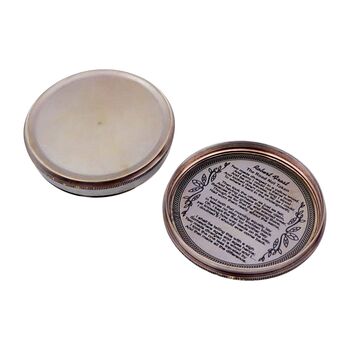 Personalised Three Inches 47th Birthday 100 Year Calendar Compass, 4 of 12