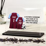 Personalised Father And Son Football Plaque, thumbnail 1 of 3