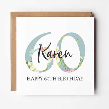 50th, 60th, 70th, 80th, 90th Birthday Card For Her, 4 of 10