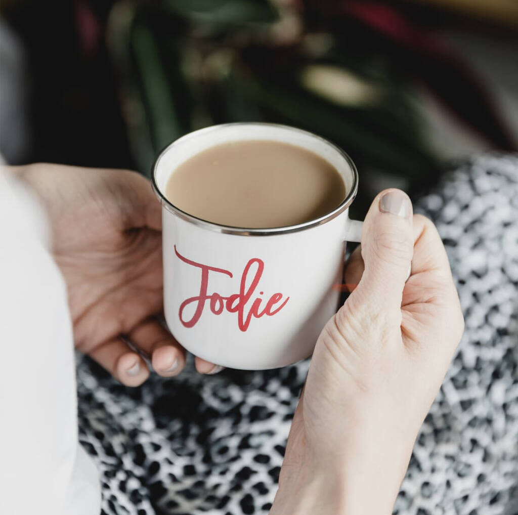 Personalised Name Mug By Jodie Gaul Notonthehighstreet