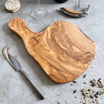 Olive Wood Cheese Serving Board, 3 of 5