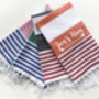 Personalised Gift Set, Towel And Leather Strap, thumbnail 5 of 10