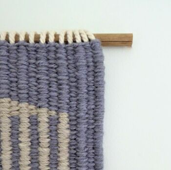 Handwoven Wall Hanging Tapestry, 3 of 5