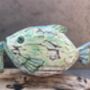 Hand Carved Driftwood Fish Ornament Sealife Gift Decor, thumbnail 5 of 7