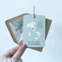Personalised Destination Wedding Save The Date Map Tag, thumbnail 5 of 7