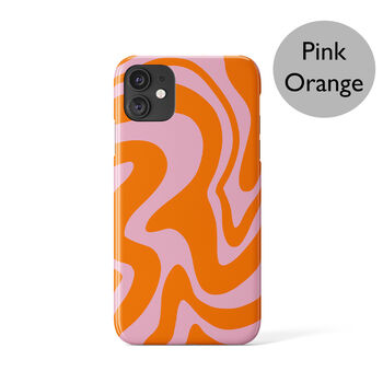 Abstract Wave Phone Case, More Colours, 2 of 2
